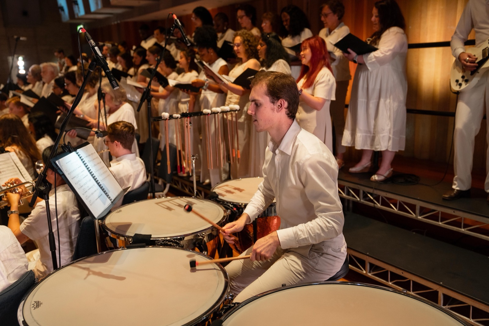Australian Christian Arts — orchestra concert photo — percussion